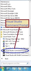 Don't use a normal command prompt!  Use your Start Menu to get a special command prompt